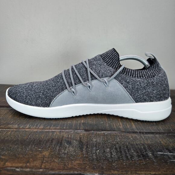 Vessi Cityscape Classic Mens Size 12 Lace Up Waterproof Shoes Sneaker Grey White main image 6
